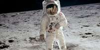 Buzz Aldrin na Lua em foto tirada por Neil Armstrong (Imagem: NASA)  Foto: Canaltech
