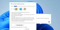 Configure a verifica&ccedil;&atilde;o em duas etapas no WinAuth (Imagem:&nbsp;Captura de tela/Andr&eacute; Magalh&atilde;es/Canaltech)  Foto: Canaltech