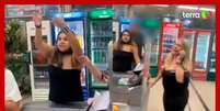 Mulher é presa por injúria racial após briga com jornalista em supermercado no RJ: 'Negrada'  Foto: Reprodução