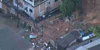 RJ: ao menos duas pessoas morrem após deslizamentos em Japeri  Foto: Reprodução/TV Globo