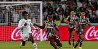  Foto: Marcelo Gonçalves/Fluminense - Legenda: LDU criou mais e Fluminense acabou derrotado / Jogada10