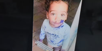 Calebe Jefferson, de 1 ano e 8 meses, morreu após um barranco cair sobre a casa em que estava durante um temporal  Foto: Reprodução/TV Globo