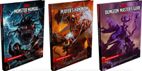 Módulos básicos de Dungeons &amp; Dragons 5ª edição foram lançados em português do Brasil, assim como alguns outros suplementos Foto: D&amp;D / Divulgação