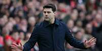 Mauricio Pochettino durante Chelsea x Liverpool, pela final da Copa da Liga inglesa   Foto: ADRIAN DENNIS | AFP via Getty Images / Esporte News Mundo