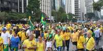 Manifestação de apoio ao ex  Foto: presidente Bolsonaro na Avenida Paulista -  Rovena Rosa/Agência Brasil / Perfil Brasil