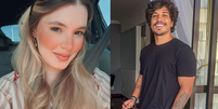 Jeniffer Oliveira e Douglas Sampaio namoraram em 2018, quando a atriz o acusou de agressão  Foto: Reprodução: Instagram/jeniffer_oliveirareal/douglassampaioficial