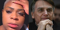 Jojo Todynho recebe ligação de Jair Bolsonaro e ex-presidente leva funkeira às lágrimas com convite. Foto: Reprodução, Instagram | Getty Images / Purepeople