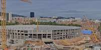  Foto: Divulgação/FC Barcelona - Legenda: Obras do novo Camp Nou avançam / Jogada10