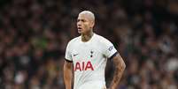 Richarlison durante jogo do Tottenham   Foto: Julian Finney | Getty Images / Esporte News Mundo