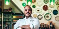 Chef Rodrigo Castelo, à frente do Ó Balcão há 10 anos  Foto: DR/Divulgação / Estadão