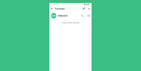 WhatsApp desenvolve um espaço para organizar todos os contatos favoritos no app (Imagem: Reprodução/WABetaInfo)  Foto: Canaltech