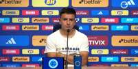&Aacute;lvaro Barreal apresentado pelo Cruzeiro   Foto: Reprodu&ccedil;&atilde;o/Cruzeiro / Esporte News Mundo