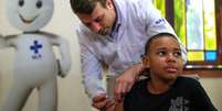 Criança recebendo vacina no SUS  Foto: Getty Images / BBC News Brasil