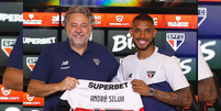 Andr&eacute; Silva em apresnta&ccedil;&atilde;o no S&atilde;o Paulo (Rubens Chiri / saopaulofc.net)  Foto: Esporte News Mundo