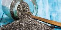 As sementes de chia são fonte de fibras e proteínas  Foto: Jarvna | Shutterstock / Portal EdiCase
