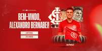 Bernabei &eacute; refor&ccedil;o do Internacional   Foto: Divulga&ccedil;&atilde;o / Internacional / Esporte News Mundo