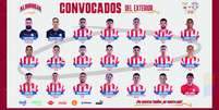 T&eacute;cnico do Paraguai convocou 20 atletas que atuam fora do pa&iacute;s   Foto: Divulga&ccedil;&atilde;o | Paraguai / Esporte News Mundo