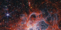 NGC 604 observada pelo instrumento NIRCam, do James Webb (Imagem: Reprodução/NASA, ESA, CSA, STScI)  Foto: Canaltech