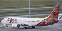 Avi&atilde;o da Batik Air.  Foto: Faris Hadziq/SOPA Images/LightRocket via Getty Images