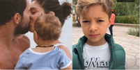 Sophie Charlotte e Daniel de Oliveira são pais de Otto, de 8 anos  Foto: Reprodução/Instagram
