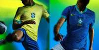  Foto: Divulgação/Nike/CBF - Legenda: Segundo uniforme da Seleção Brasileira confeccionado pela Nike com detalhes que lembram ondas / Jogada10