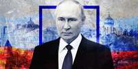 Em eleição controvertida, Putin obteve seu quinto mandato como presidente russo  Foto: Getty Images / BBC / BBC News Brasil