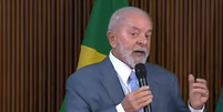 Lula em reunião ministerial   Foto: Reprodução