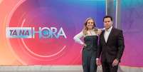 Christina Rocha e Marcão do Povo fizeram boa estreia de telejornal popular no SBT  Foto: Rogério Pallatta/SBT