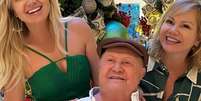 Pai de Eliana morreu aos 92 anos em 18 de mar&ccedil;o de 2024; Jos&eacute; Bezerra deixa outra filha, Helena.  Foto: Reprodu&ccedil;&atilde;o, Instagram/@eliana / Purepeople