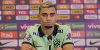  Foto: Rafael Ribeiro / CBF - Legenda: Filho de brasileiros, Andreas Pereira nasceu na Bélgica, mas escolheu defender o Brasil. Ele foi convocado uma vez, em 2018 / Jogada10