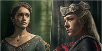 Alicent e&nbsp;Rhaenrya se enfrentam pelo Trono de Ferro na segunda temporada de A Casa do Drag&atilde;o (Imagem: Reprodu&ccedil;&atilde;o/HBO)  Foto: Canaltech