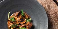 Tortelinni com cogumelos  Foto: Reprodução/Instagram / Estadão