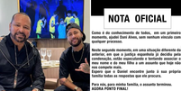 Pai de Neymar e o jogador  Foto: Reprodução/ Instagram