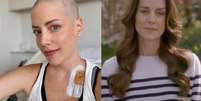 Com leucemia, Fabiana Justus revela série de coincidências marcantes com Kate Middleton, diagnosticada com câncer. Veja!.  Foto: Instagram, Fabiana Justus / Instagram @princeandprincessofwales / Purepeople