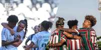 Fotos: Morgana Schuh/Grêmio; Marina Garcia/Fluminense - Legenda: Grêmio e Fluminense medem forças neste domingo Foto: Jogada10