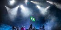 Arcade Fire se apresentou na primeira noite do Lollapalooza 2024  Foto: Taba Benedicto/Estadão / Estadão