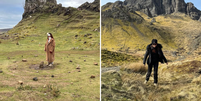 Anitta usa roupas pesadas para espantar o frio da Groelândia  Foto: Reprodução/Instagram