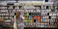 Supermercado em Nova York
10/06/2022. REUTERS/Andrew Kelly/File Photo  Foto: Reuters