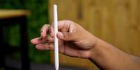 A Apple estaria testando uma nova versão da Apple Pencil compatível com o Vision Pro, que permitiria que qualquer superfície plana se torne uma tela (Imagem: Brenno Barreira/Canaltech)  Foto: Canaltech