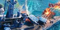World of Warships: Legends agora pode ser jogado na palma da mão com a chegada da versão mobile  Foto: Reprodução / Wargaming