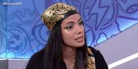 Fernanda, a &uacute;ltima eliminada do Big Brother neste domingo, 31, participou do Bate-Papo BBB  Foto: @globoplay Via Twitter / Estad&atilde;o