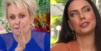 Clim&atilde;o entre Ana Maria e Fernanda! Apresentadora &eacute; acusada de ser indelicada em entrevista e sister retruca na lata. V&iacute;deos!.  Foto: Reprodu&ccedil;&atilde;o, TV Globo / Purepeople