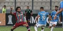  Foto: MARCELO GON&Ccedil;ALVES / FLUMINENSE FC - Legenda: Germ&aacute;n Cano come&ccedil;a a fazer o 'L' em jogo no Peru / Jogada10