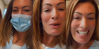 Elaine Mickely gravou vídeos direto do hospital para relatar seu estado de saúde  Foto: @ElaineMickely