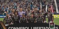 Os 11 titulares do Fluminense na estreia da libertadores 2024 FOTO DE LUCAS MERÇON/FLUMINENSE FC  Foto: Esporte News Mundo