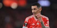  Foto: Patricia de Melo Moreira/AFP via Getty Images - Legenda: Di Mar&iacute;a tem bom desempenho em sua segunda passagem pelo Benfica / Jogada10