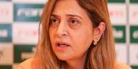  Foto: Fábio Menotti/Palmeiras - Legenda: Leila espera punição a Textor por acusações de manipulação / Jogada10