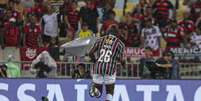  Foto: LUCAS MERÇON/FLUMINENSE FC - Legenda: Keno, em seu último jogo pelo Fluminense, em 16 de março / Jogada10