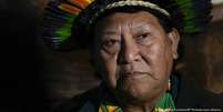 Davi Kopenawa, líder indígena e chefe da Hutukara Associação Yanomami   Foto: DW / Deutsche Welle
