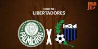 Foto: Arte Jogada10 - Legenda: Palmeiras x Liverpool-URU / Jogada10